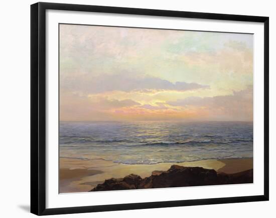 Placid Sunset-Frederick Judd Waugh-Framed Giclee Print