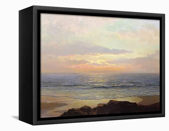 Placid Sunset-Frederick Judd Waugh-Framed Stretched Canvas