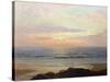 Placid Sunset-Frederick Judd Waugh-Stretched Canvas