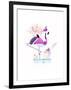 Placido Flamingo-Antony Squizzato-Framed Giclee Print