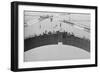 Placing Keystone into Gateway Arch in St. Louis-null-Framed Photographic Print