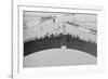 Placing Keystone into Gateway Arch in St. Louis-null-Framed Photographic Print