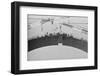 Placing Keystone into Gateway Arch in St. Louis-null-Framed Photographic Print