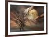 Placing the Moon-Elisaveta Jordanova-Framed Giclee Print