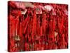 Placques Adorn the Fence of the Four Gates Buddhist Temple, Shandong Province, Jinan, China-Bruce Behnke-Stretched Canvas