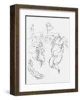 Plafond de l'Opéra: Carmen-Marc Chagall-Framed Collectable Print