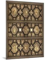 Plafond de la chambre d'Henri II-null-Mounted Giclee Print