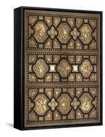 Plafond de la chambre d'Henri II-null-Framed Stretched Canvas