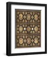 Plafond de la chambre d'Henri II-null-Framed Premium Giclee Print