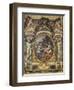 Plafond de la Galerie des Glaces : L'Ordre rétabli dans les finances-Charles Le Brun-Framed Giclee Print