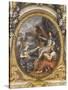 Plafond de la Galerie des Glaces : L'Ordre rétabli dans les finances-Charles Le Brun-Stretched Canvas