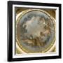 Plafond de la salle du Conseil à Fontainebleau-Jean-Jacques Lagrenée-Framed Giclee Print