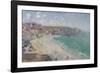 Plage at Falaises-Gustave Loiseau-Framed Giclee Print