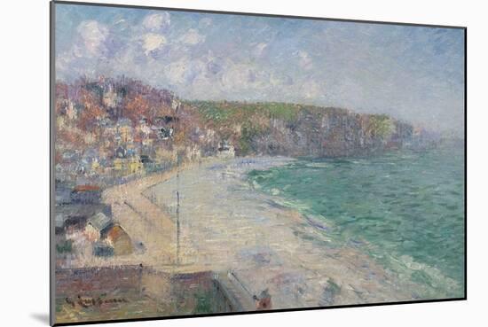 Plage at Falaises-Gustave Loiseau-Mounted Giclee Print