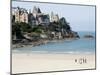 Plage De L'Ecluse and Typical Villas, Dinard, Brittany, France, Europe-Thouvenin Guy-Mounted Photographic Print