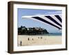 Plage De L'Ecluse and Typical Villas, Dinard, Brittany, France, Europe-Thouvenin Guy-Framed Photographic Print