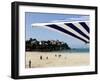 Plage De L'Ecluse and Typical Villas, Dinard, Brittany, France, Europe-Thouvenin Guy-Framed Photographic Print