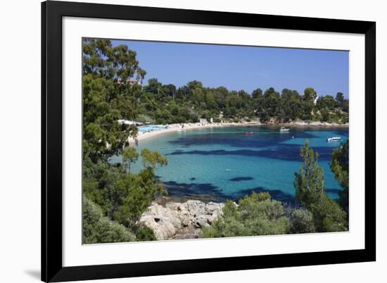 Plage De La Fossette-Stuart Black-Framed Photographic Print