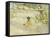 Plage de Nice, 1882-Berthe Morisot-Framed Stretched Canvas