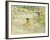 Plage de Nice, 1882-Berthe Morisot-Framed Giclee Print