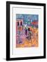 Plage de Trouville-Jean-claude Picot-Framed Limited Edition