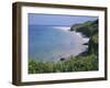 Plage Des Grands Sables Beach, Groix Island, Brittany, France, Europe-Guy Thouvenin-Framed Photographic Print