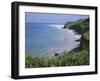 Plage Des Grands Sables Beach, Groix Island, Brittany, France, Europe-Guy Thouvenin-Framed Photographic Print
