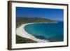 Plage Lozari Beach, La Balange, Corsica, France-Walter Bibikow-Framed Photographic Print