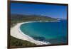 Plage Lozari Beach, La Balange, Corsica, France-Walter Bibikow-Framed Photographic Print