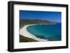 Plage Lozari Beach, La Balange, Corsica, France-Walter Bibikow-Framed Photographic Print