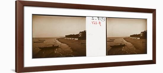 Plage-null-Framed Premium Giclee Print