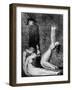 Plague by William Blake-William Blake-Framed Giclee Print