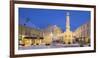 Plague Column, City Hall, Main Square, Baden Bei Wien, Lower Austria, Austria-Rainer Mirau-Framed Photographic Print