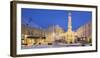 Plague Column, City Hall, Main Square, Baden Bei Wien, Lower Austria, Austria-Rainer Mirau-Framed Photographic Print