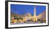 Plague Column, City Hall, Main Square, Baden Bei Wien, Lower Austria, Austria-Rainer Mirau-Framed Photographic Print