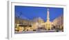 Plague Column, City Hall, Main Square, Baden Bei Wien, Lower Austria, Austria-Rainer Mirau-Framed Photographic Print