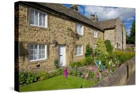 Plague Cottages, Eyam, Derbyshire, England, United Kingdom, Europe-Frank Fell-Stretched Canvas