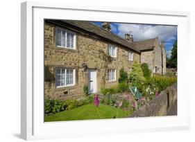 Plague Cottages, Eyam, Derbyshire, England, United Kingdom, Europe-Frank Fell-Framed Photographic Print