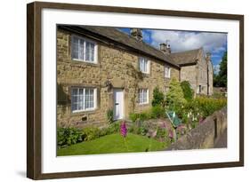 Plague Cottages, Eyam, Derbyshire, England, United Kingdom, Europe-Frank Fell-Framed Photographic Print