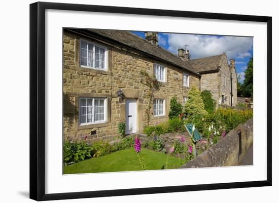 Plague Cottages, Eyam, Derbyshire, England, United Kingdom, Europe-Frank Fell-Framed Photographic Print