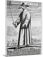 Plague Doctor, 17th Century Artwork-Science Photo Library-Mounted Photographic Print