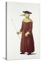 Plague Doctor, 18th Century-Science Photo Library-Stretched Canvas