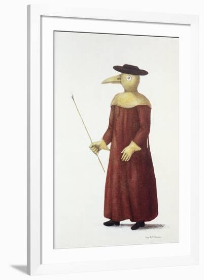 Plague Doctor, 18th Century-Science Photo Library-Framed Photographic Print