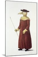 Plague Doctor, 18th Century-Science Photo Library-Mounted Photographic Print