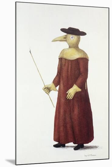 Plague Doctor, 18th Century-Science Photo Library-Mounted Photographic Print