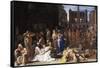 Plague in an Ancient City, C.1652-4-Michael Sweerts-Framed Stretched Canvas
