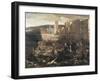 Plague in Marseilles, 1721-Michel Serre-Framed Giclee Print