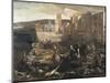 Plague in Marseilles, 1721-Michel Serre-Mounted Giclee Print