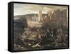 Plague in Marseilles, 1721-Michel Serre-Framed Stretched Canvas