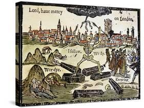 Plague Of London, 1665-null-Stretched Canvas